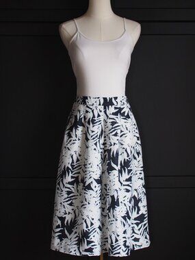 Talbots | Linen and Silk Blend Skirt